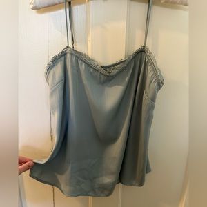 Free People intimately tank with beautiful lace back (S/M?)